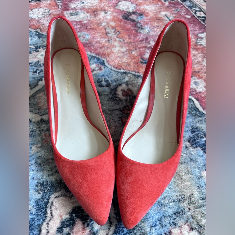 Enzo Angiolini Women's Orange Heels